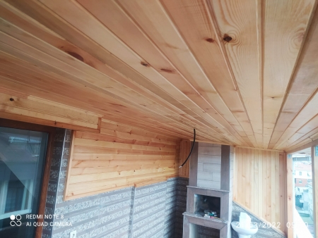 Gaziosmanpaşa ahşap lambiri teras kapama