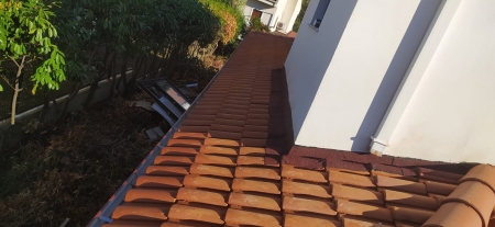 Sarıyer Arıköy Sitesi Kiremit Çatı Yapımı