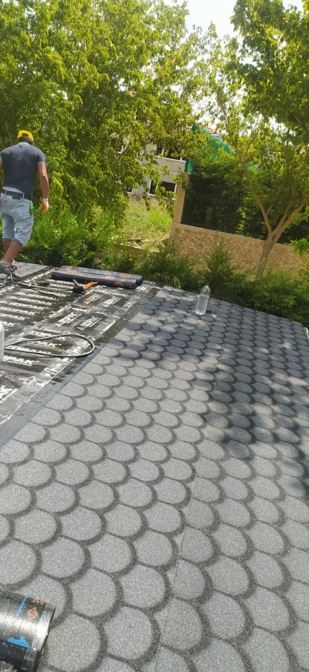 Büyükçekmece Desenli Kumlu Membran Yapımı