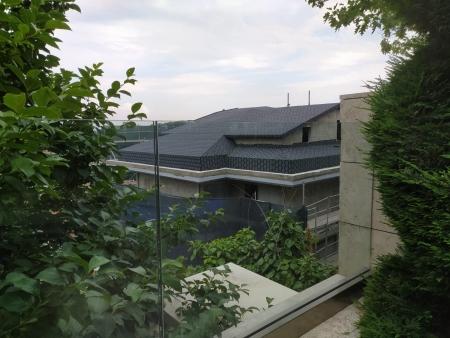 Şıngıl Desenli Kumlu Membran Çatı Beykoz