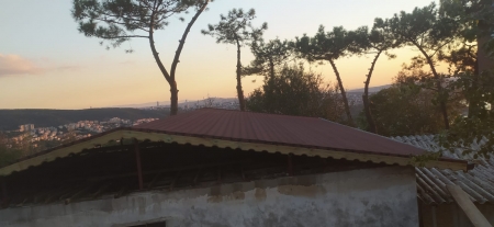 OSB Çatı ve Desenli Membran yapımı