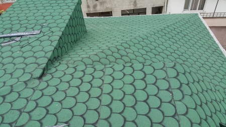 Shingle Desenli Membran Çatı Beşiktaş