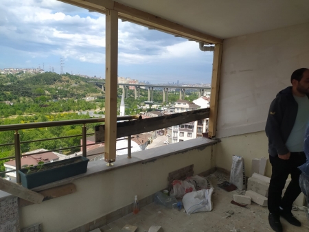 Kağıthane Teras Kapama