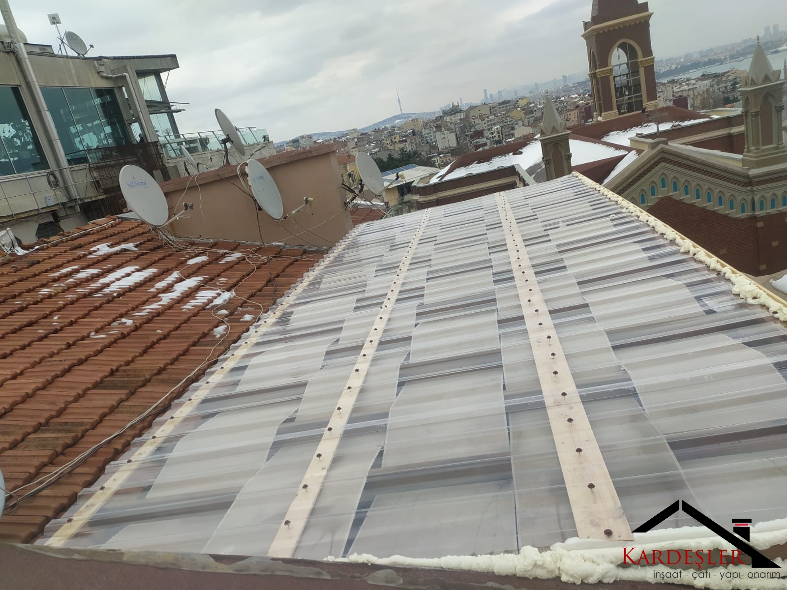 İstanbul, Ticari ,Çatı, Bakımı, onarım, Önemi